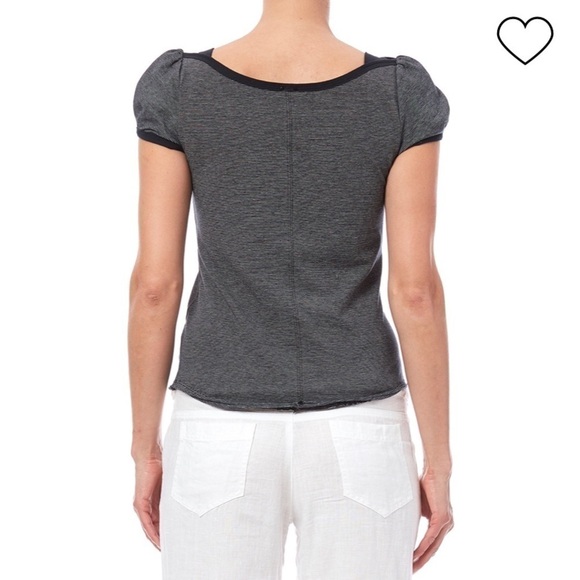 Free People Blouse with Puffy Cap Sleeves - Picture 6 of 13